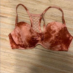 Tie dye bra swim top